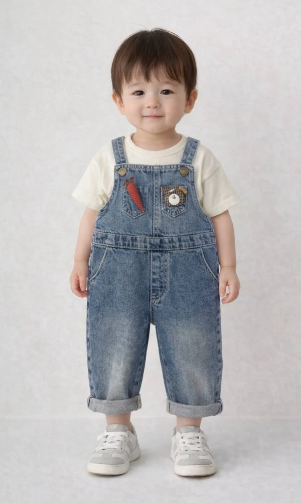 Детский джинсовый комбинезон (р-р 1-5 лет)