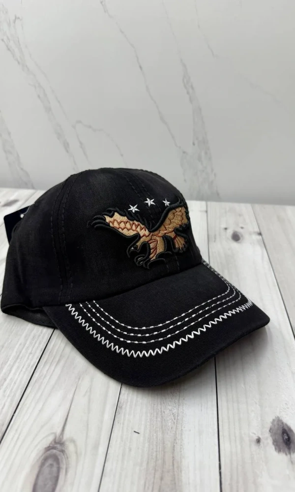 Бейсболка унисекс варёнка с вышивкой (р-р 56-60)