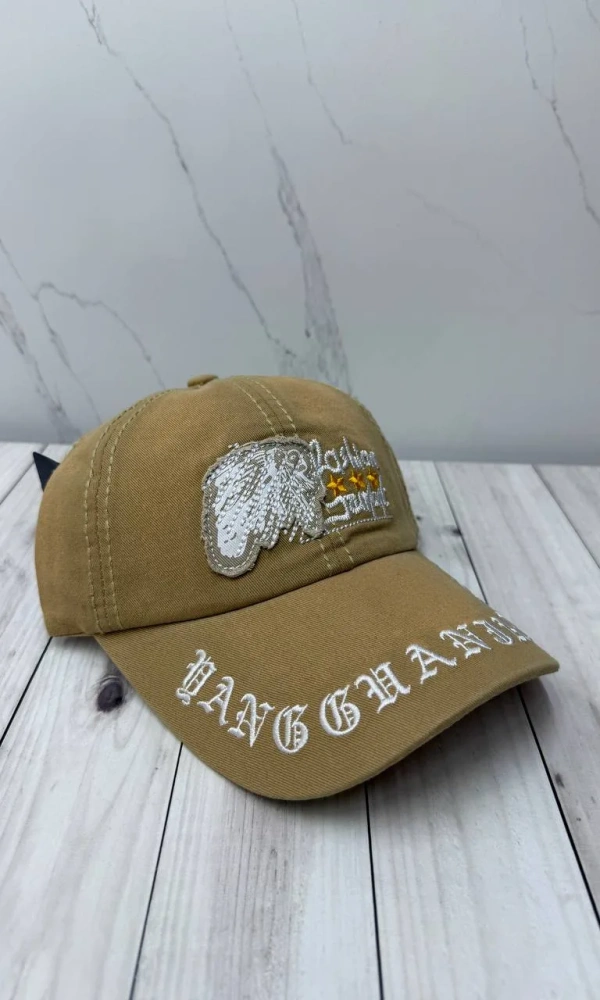 Бейсболка унисекс варёнка с вышивкой (р-р 56-60)