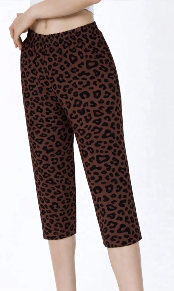 Бриджи женские в клетку, с карманами. Хлопок (46-56)