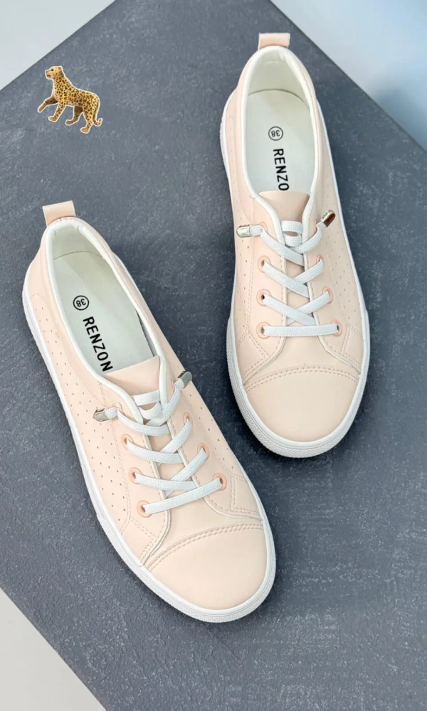 Кеды женские дышащие с быстрой шнуровкой (р-р 36-41)