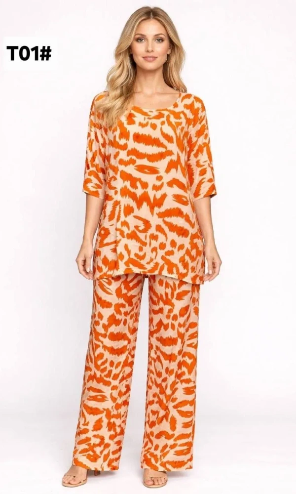 Комплект домашний брючный женский (р-р 54-60)