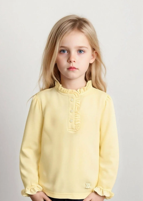 Кофточка с рюшами для девочки (р-р 98-122)