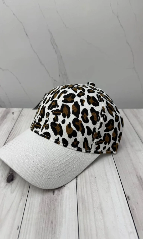 Кепка леопардовая унисекс (р-р 56-60)