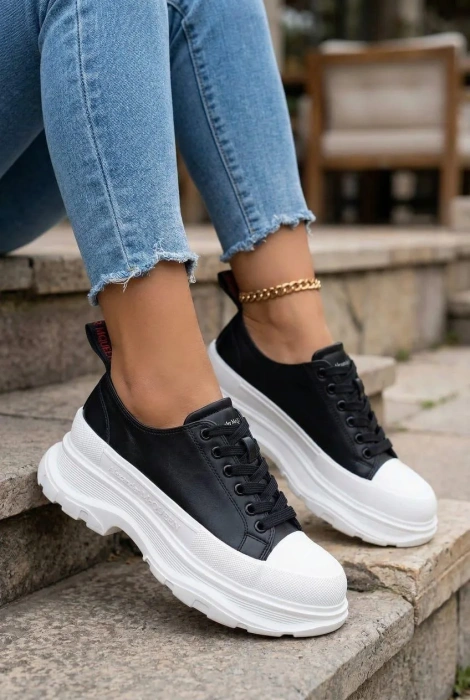 Кроссовки на платформе женские (р-р 36-40)