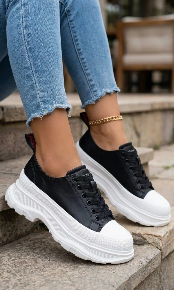 Кроссовки на платформе женские (р-р 36-40)