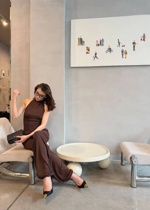 Костюм женский брючный с топом (р-р 42-44)