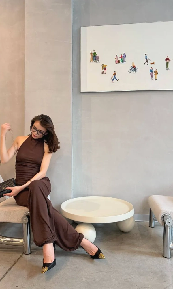 Костюм женский брючный с топом (р-р 42-44)