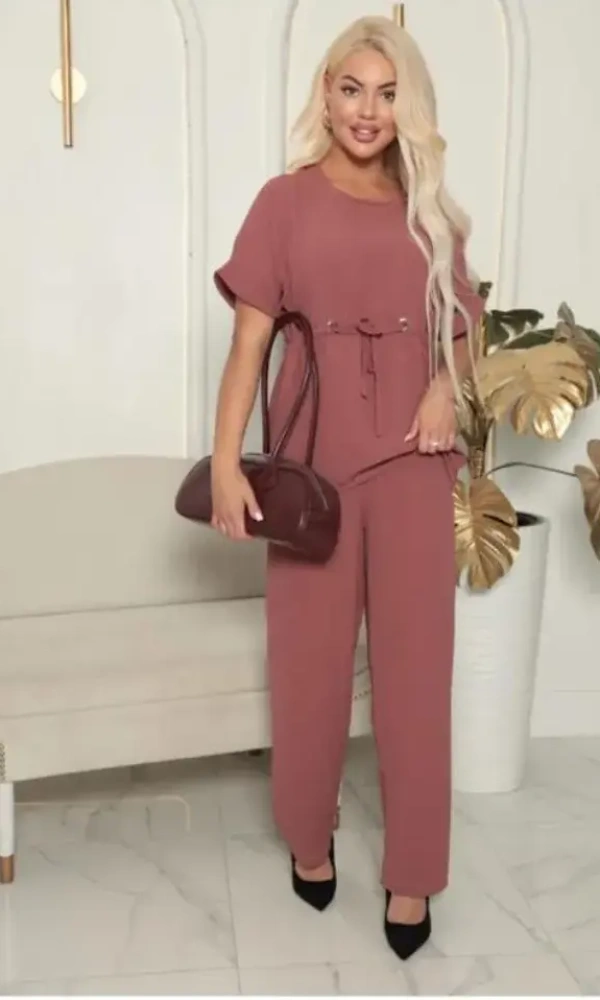 Костюм женский летний брючный (р-р 46-56)