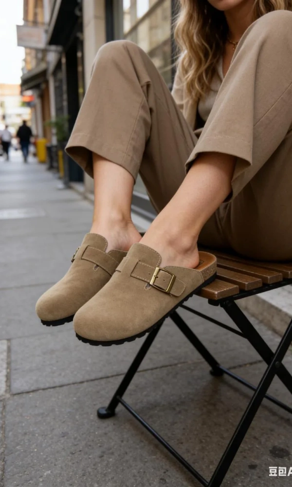 Замшевые сабо женские (р-р 36-41)