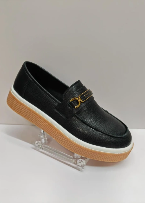 Мокасины кожаные на платформе женские (р-р 36-41)