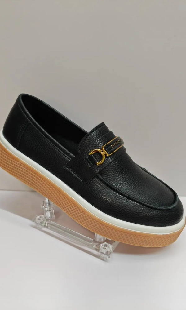 Мокасины кожаные на платформе женские (р-р 36-41)