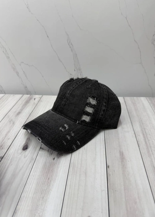 Бейсболка унисекс джинсовая (р-р 56-60)