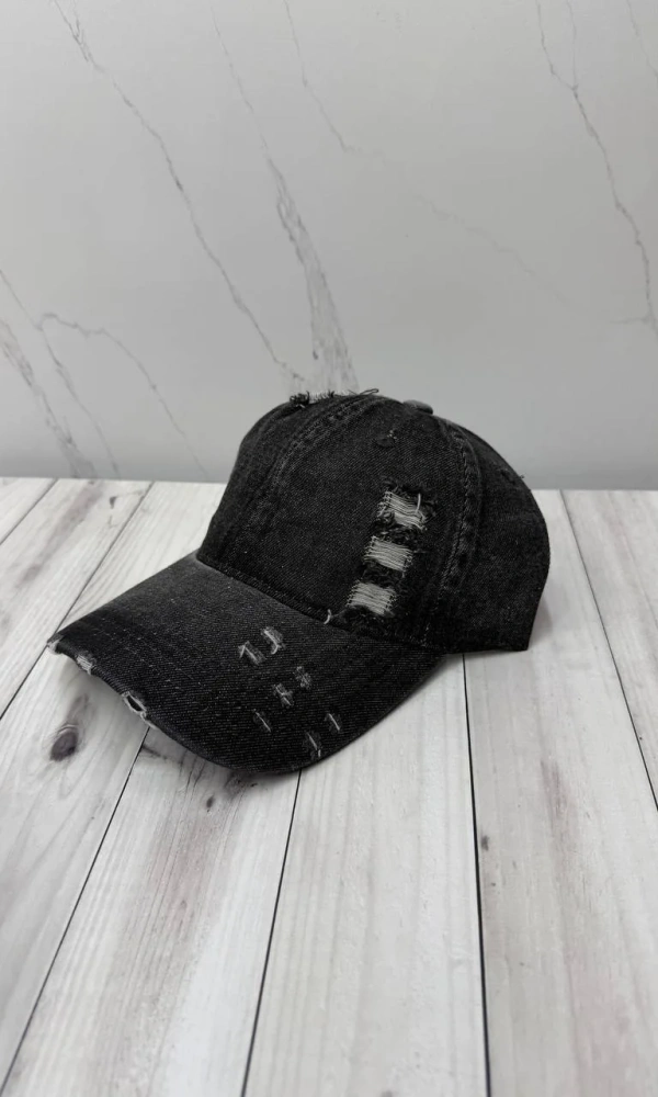 Бейсболка унисекс джинсовая (р-р 56-60)