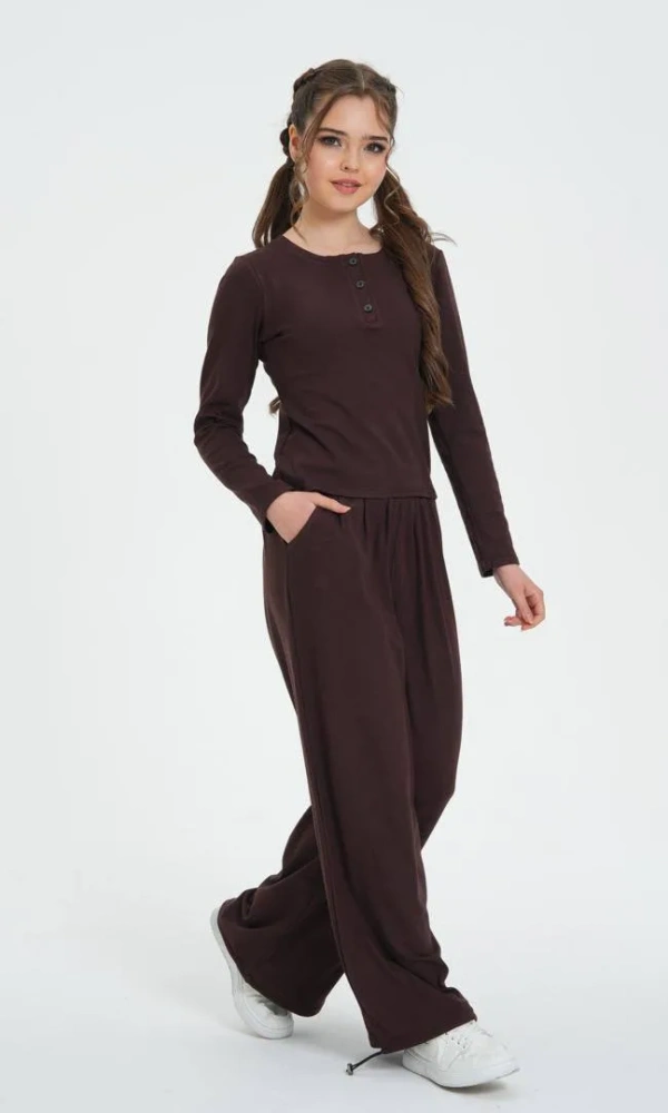 Костюм двойка с брюками для девочки (р-р 36-44)