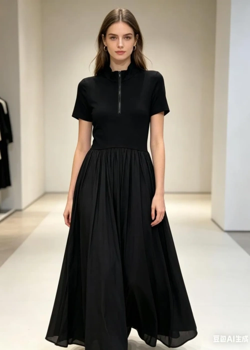 Платье на молнии женское (р-р S M L)