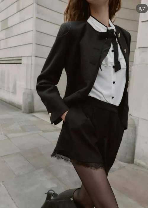 Шорты классические с кружевом женские (р-р 42-44)