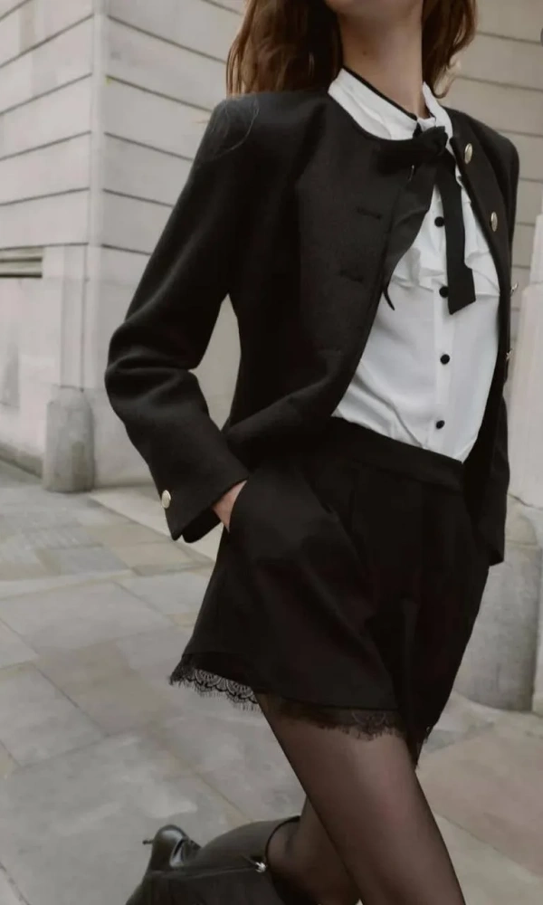 Шорты классические с кружевом женские (р-р 42-44)