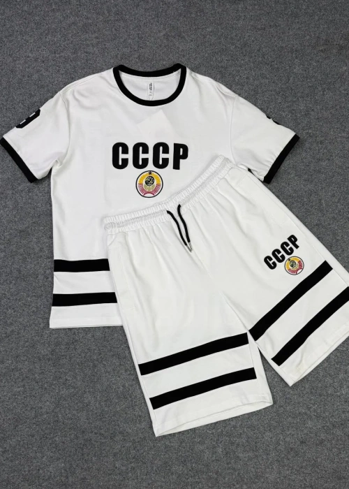 Спортивный костюм мужской, футболка-шорты (р-р 46-54)