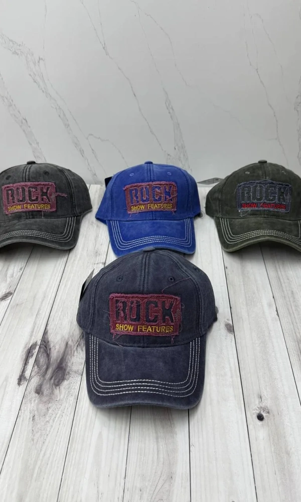 Бейсболка унисекс варёнка с вышивкой (р-р 56-60)