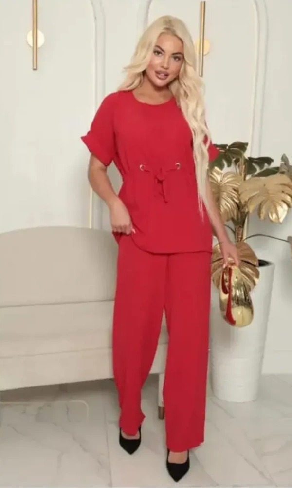 Костюм женский летний брючный (р-р 46-56)