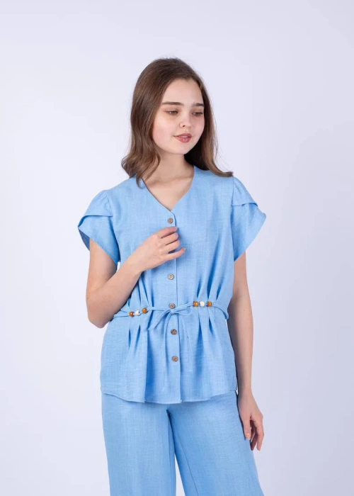 Летний костюм с брюками для девочки (р-р 36-44)