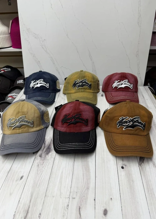 Бейсболка унисекс варёнка с вышивкой (р-р 56-60)