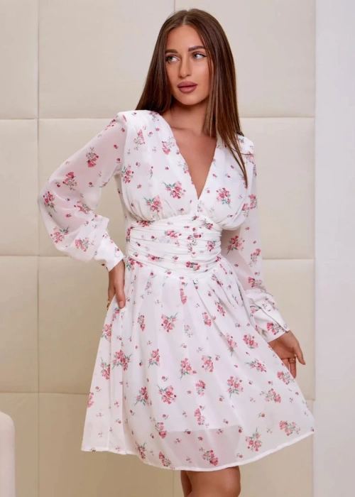 Платье корсетное шифоновое женское (р-р 42-44)