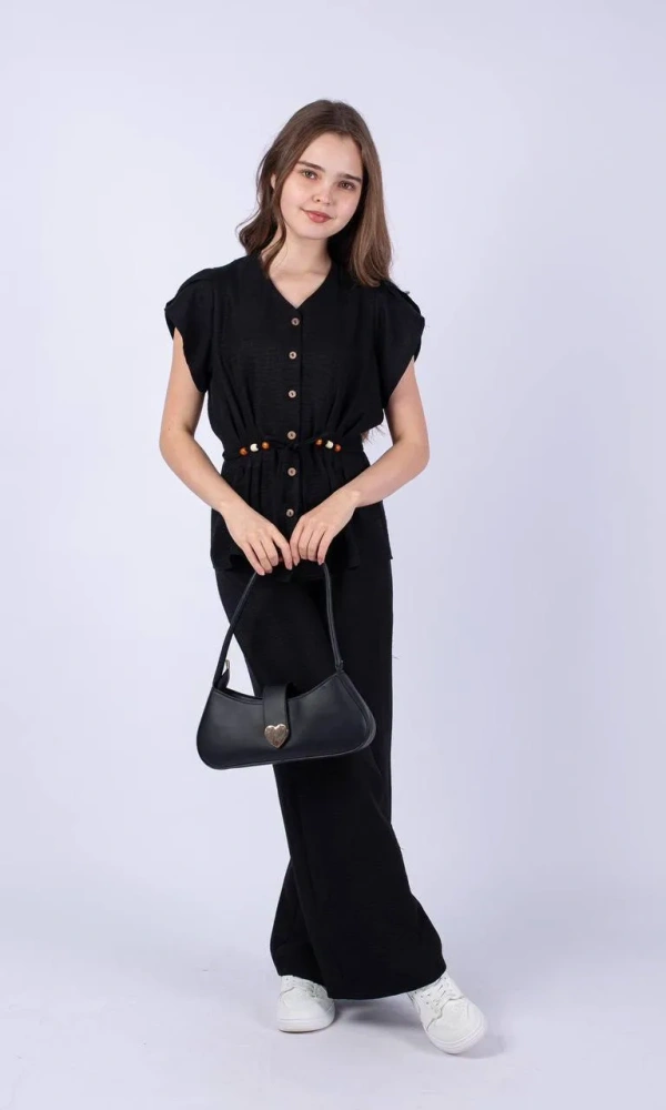 Летний костюм с брюками для девочки (р-р 36-44)