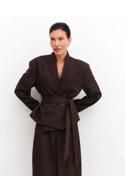 Костюм женский пиджак-кимоно и брюки-алладины (р-р 42-44)