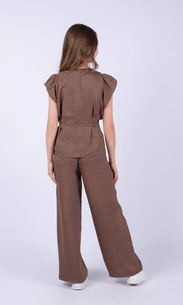 Летний костюм с брюками для девочки (р-р 36-44)