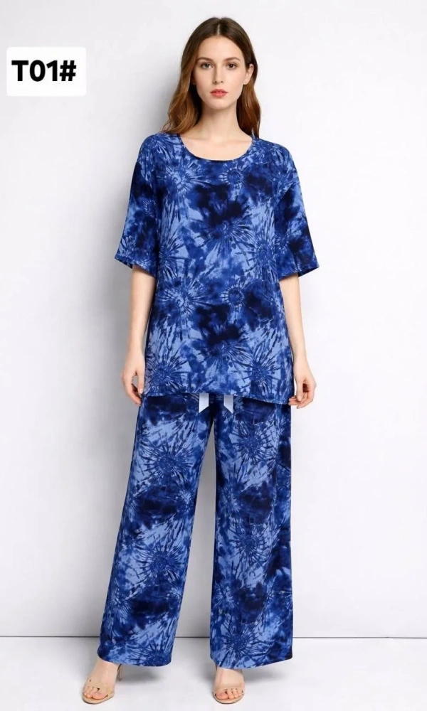 Комплект домашний брючный женский (р-р 54-60)