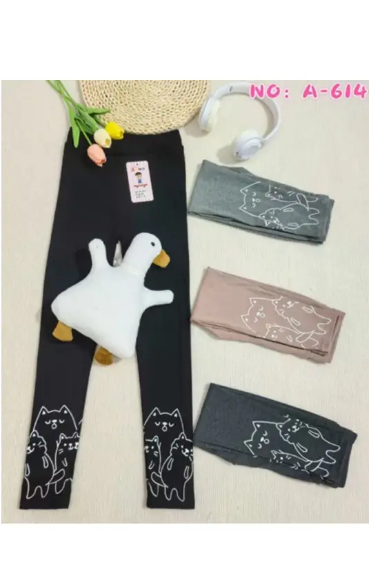 Лосины для девочки с принтом (6-10 лет)