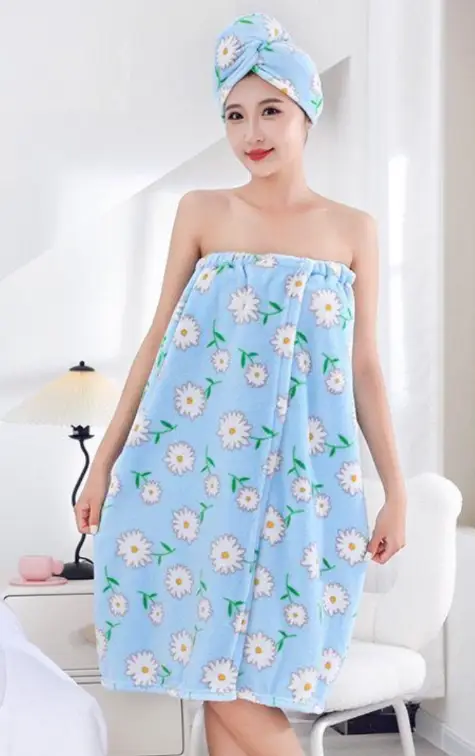 Женский набор для сауны из микрофибры (р-р 42-50)