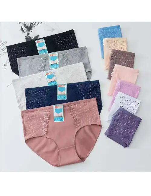 Трусы- слипы с кружевом женские р-р 4xl-6xl