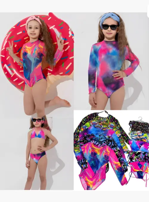 Детский купальник 3 в 1 (р-р 28-36)