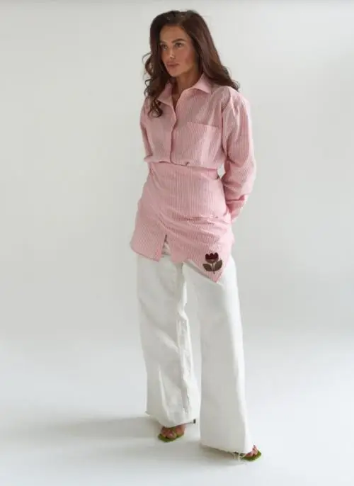 Рубашка с баской женская р-р 42-44