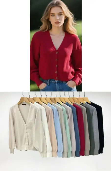 Кардиган женский на пуговицах р-р 46-48