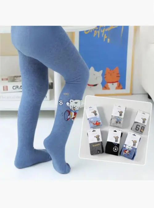 Колготки с принтом для мальчика (р-р 86-116)