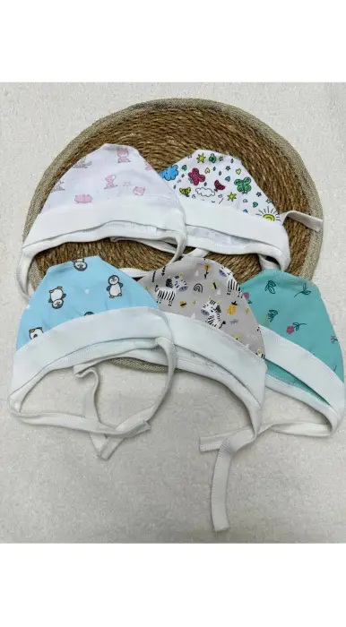 Чепчик для новорожденных рост 62-68