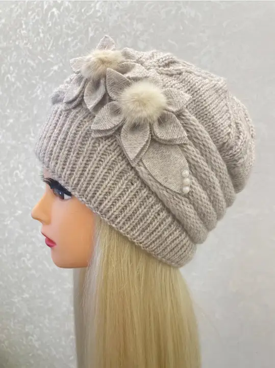 Шапка женская зимняя р-р 54-58