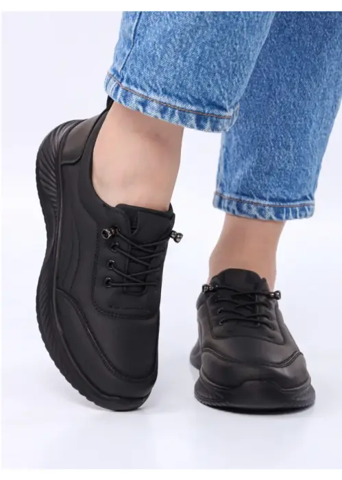 Кроссовки женские кожаные со шнурками на утяжке р-р 36-41