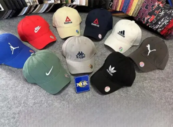 Бейсболка унисекс с вышивкой хлопок (в ассортименте)