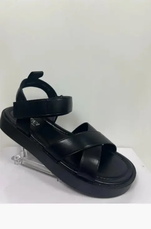 Сандалии кожаные на липучке женские (р-р 36-41)