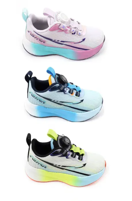 Кроссовки с быстрой шнуровкой детские (р-р 31-36)