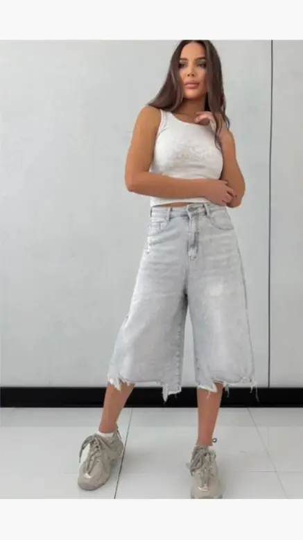 Шорты бермуды женские широкие (р-р 28-33)