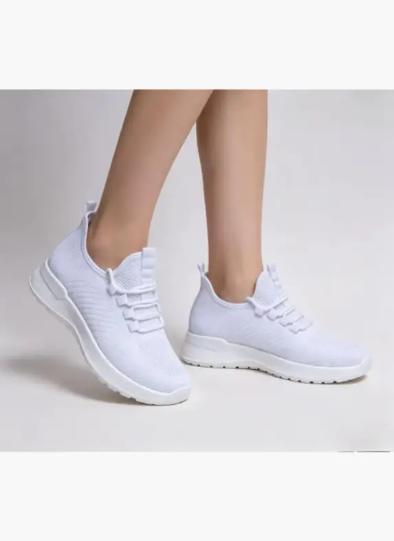 Слипоны на шнуровке женские дышащие (р-р 36-41)