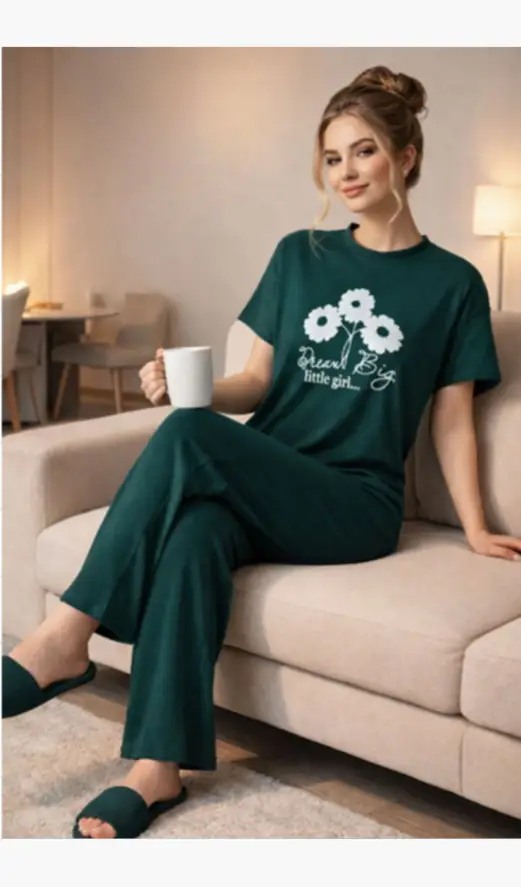 Комплект домашний: футболка и брюки (р-р 50-60)