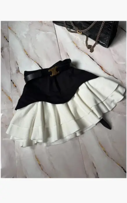 Мини юбка с воланами женская (р-р 42-44)