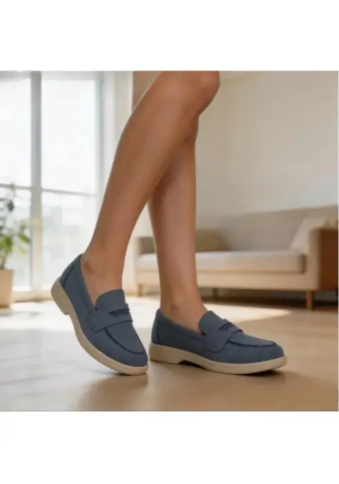 Замшевые лоферы женские (р-р 36-41)